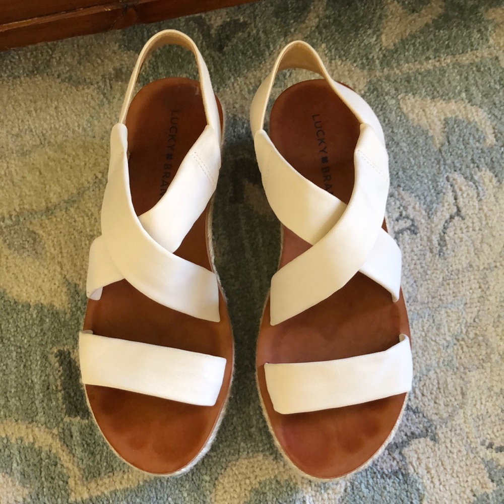 Sandler. Lucky brand size 38 7 1/2